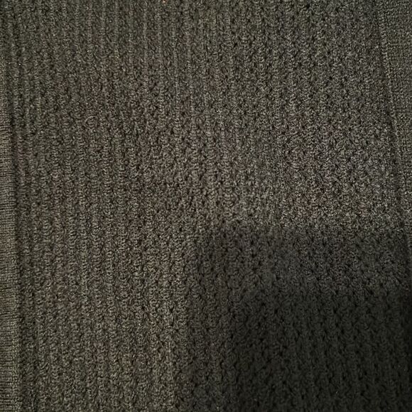 Sarah Bentley size large black knit cardigan with attached matching shell EUC - Picture 7 of 11